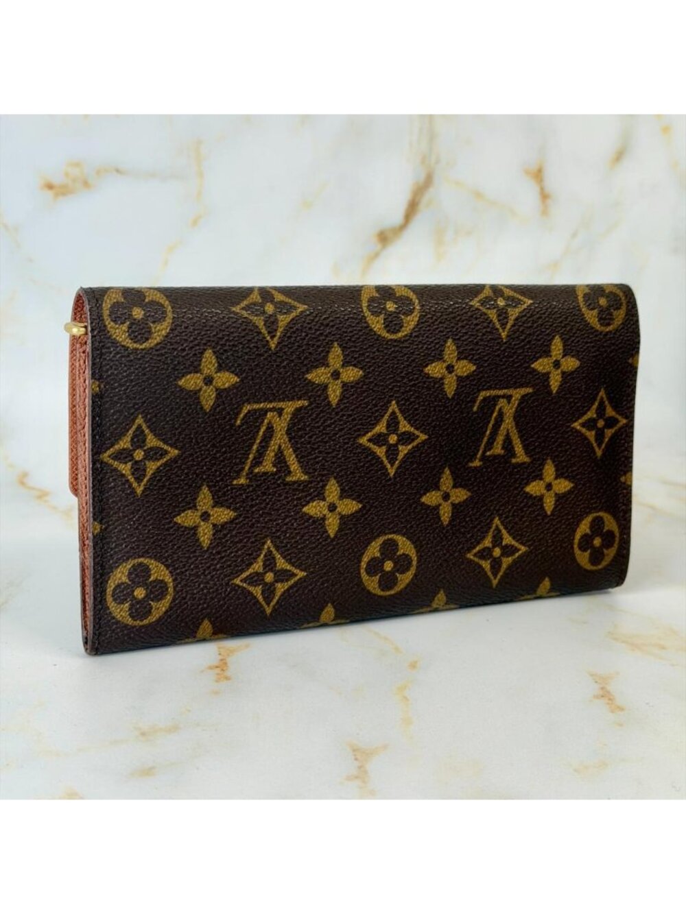 Louis Vuitton Monogram Portefeuille Sarah Wallet - Picture 7 of 15
